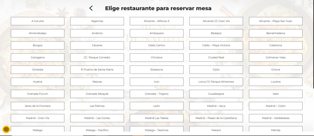 Cena de Navidad en restaurantes