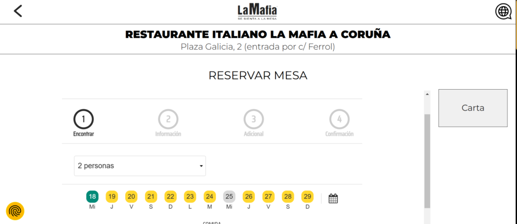 La Mafia cena de Navidad