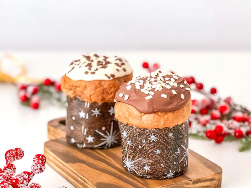 Panettone de chocolate blanco Tipo de Panettone de chocolate blanco