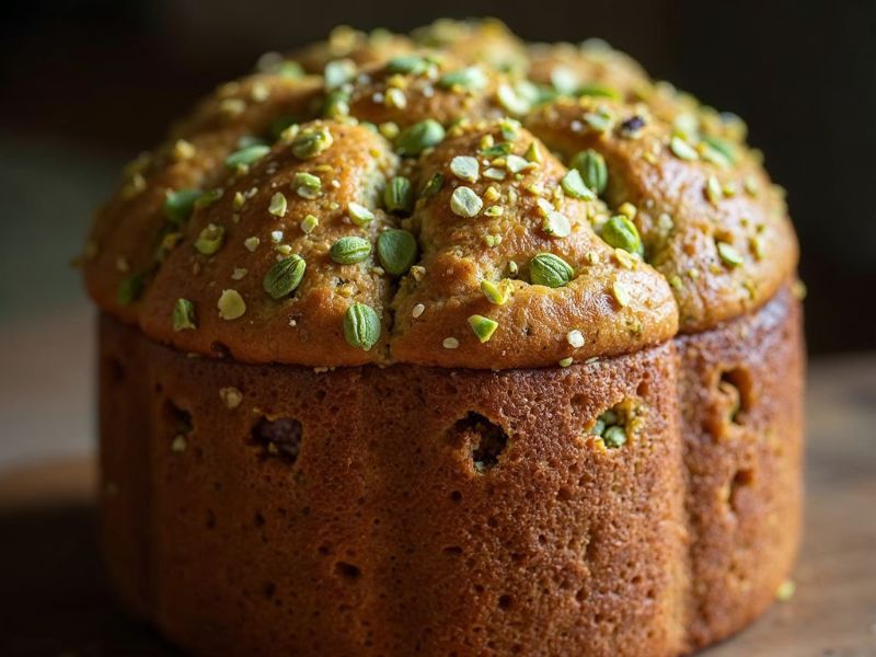 Tipo de Panettone de pistacho