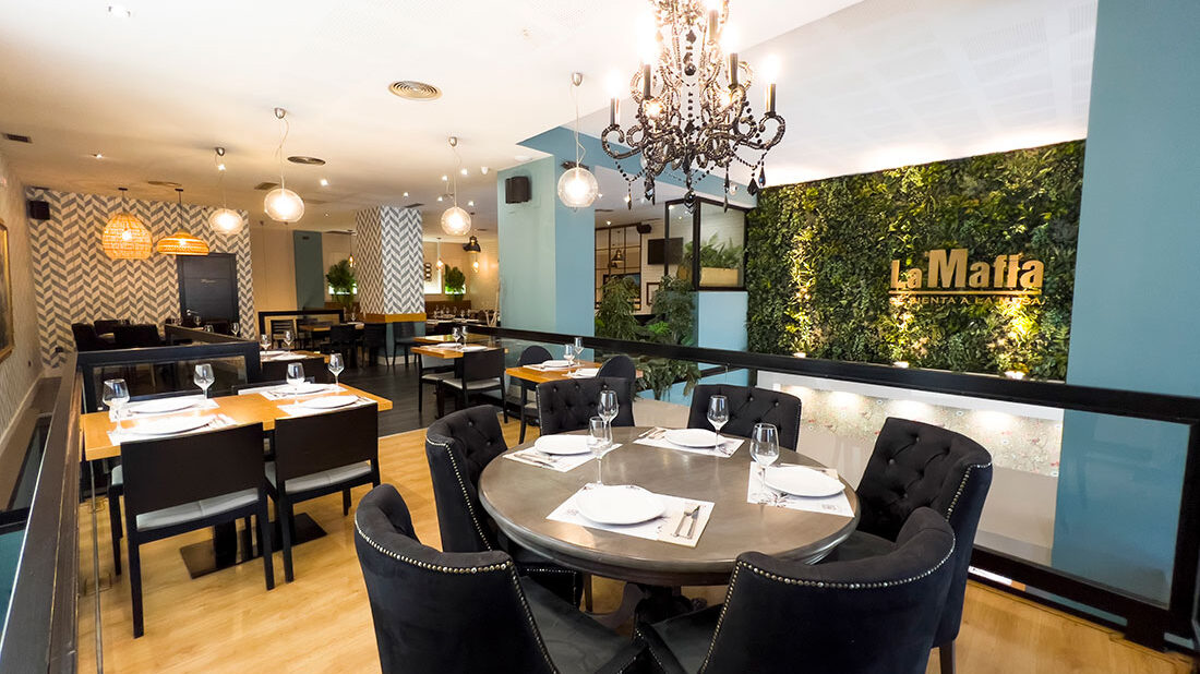 Restaurante italiano en Tomares