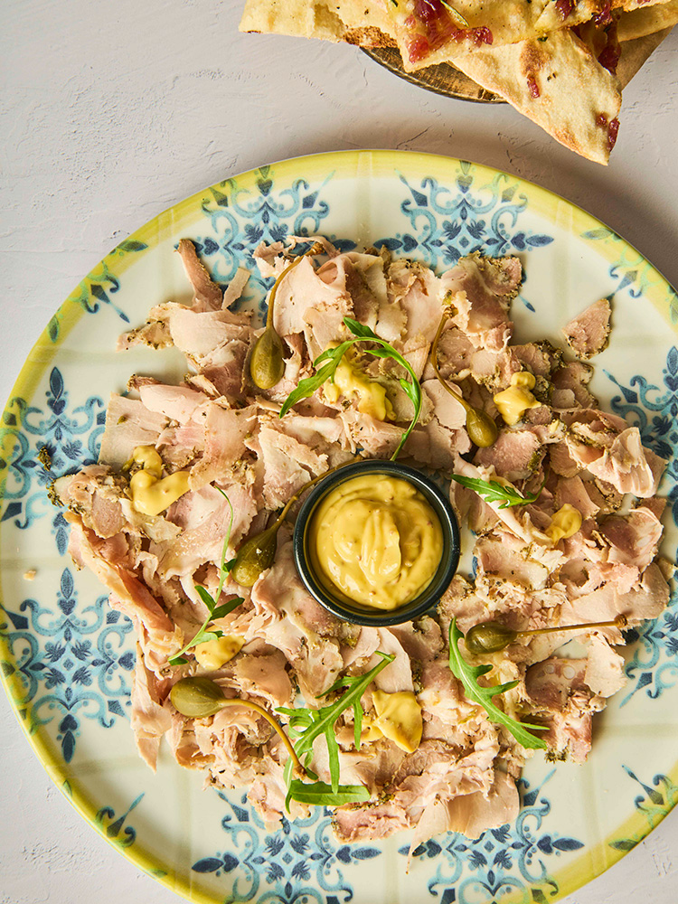 Antipasto di porchetta